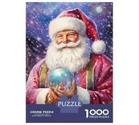 1000 Piece Jigsaws for Adults Puzzle Santas Fortune Telling Adult Jigsaw Puzzle Toy Wall Decor Difficult Hard Birthday Present, Gifts, 52x38cm/1000pcs