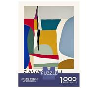 1000 Piece Jigsaws for Adults Puzzle Savannah Georgia Poster Jigsaw Puzzle Brain Teaser Game Hand Speed Race Great Gift for Gaming 52x38cm/1000pcs