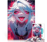1000 Piece Jigsaws for Adults Puzzle Seductive Demon Babe Spiele Spielzeug Geschenk Geeignet für die Schreibtischdekoration38x26cm