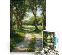 1000 Piece Jigsaws for Adults Puzzle Shaded Path Stressabbau Schwierige Herausforderung Perfekte Dekoration52x38cm