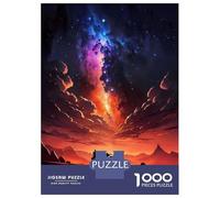 1000 Piece Jigsaws for Adults Puzzle Space Biker Jigsaw Puzzle Brain Teaser Game Hand Speed Race Great Gift for Gaming 52x38cm/1000pcs