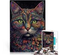 1000 Piece Jigsaws for Adults Puzzle Space Cats Educational Toys 26x38cm Artists Collection Fine Art for and teenager Age 14 and Up