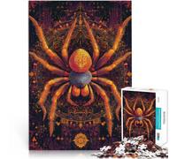 1000 Piece Jigsaws for Adults Puzzle Spider Made of cardboard for ages 14 and over Toy Intellectual Game deal as gifts for the whole family 。size:38x52cm/14.96x20.47inch