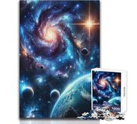 1000 Piece Jigsaws for Adults Puzzle Stardust Symphony Difficult Challenge Educational Games Great Gift for Games (size 38x52cm)