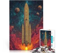 1000 Piece Jigsaws for Adults Puzzle Stellar Titan Departure Familienaktivität Einzigartige Wohndekoration und Geschenke52x38cm
