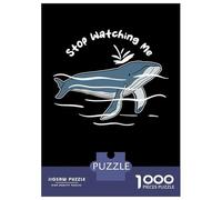 1000 Piece Jigsaws for Adults Puzzle Stop Watching Me Puzzles for Adults Toy Wall Decor Presents for Women Birthday Present, Gifts, 70x50cm/1000pcs