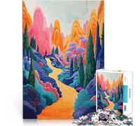 1000 Piece Jigsaws for Adults Puzzle Surreal Spectrum Intellektuelles Spiel Jedes Stück ist einzigartig Anspruchsvolles Familienspiel52x38cm