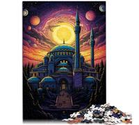1000 Piece Jigsaws for Adults Puzzle T C A C Brkiye Hagia Sophia Challenging Game Gifts 26x38cm Educational Game for Birthday Chrismas