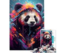 1000 Piece Jigsaws for Adults Puzzle The Comfortable Panda Fun Activities at Home For Family Fun Impossible Game for 14+ Puzzle Game Offered (38x52cm)