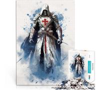 1000 Piece Jigsaws for Adults Puzzle The crusader army Denksportaufgabe für Jedes Stück ist einzigartig Anspruchsvolles Familienspiel52x38cm