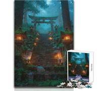 1000 Piece Jigsaws for Adults Puzzle The Forgotten Shrine Difficult Challenge Educational Games Great Gift for Games (size 38x26cm)