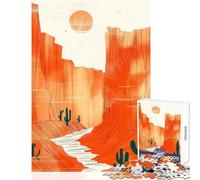 1000 Piece Jigsaws for Adults Puzzle The Grand Canyon Practical Game Home Art Decor Educational Toy Decompressing Intellectual (26X38cm)