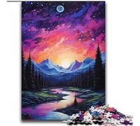 1000 Piece Jigsaws for Adults Puzzle The Sun And The Moon Family Fun & Game Night Improve Memory Secret Santa Gifts (size 38x52cm)