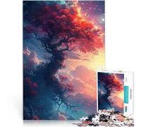 1000 Piece Jigsaws for Adults Puzzle Tree Bonsai Neon Challenging To Complete But Fun And Humorous deal as gifts for the whole family 50x70cm
