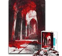 1000 Piece Jigsaws for Adults Puzzle Viking Halls of Valhalla Precision Cutting Practical Game Suitable for Ages 14 And Up (size 50x75cm)