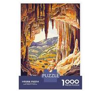 1000 Piece Jigsaws for Adults Puzzle Wind Cave National Park Puzzles for Adults Fun Games Wall Decoration Challenging To Complete 70x50cm/1000pcs