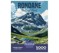 1000 Piece Jigsaws for Adults Rondane National Park Jigsaw for Adults Toy Wall Decor Presents for Women Challenging To Complete 70x50cm/1000pcs
