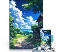 1000 Piece Jigsaws for Adults Rural Pathway Help the brain exercise addictive toys to cultivate patience Home Art Decor 50x70cm