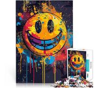 1000 Piece Jigsaws for Adults Smiles on Colorful Faces Pädagogisches Familienspiel Heimdekoration Spielzeug52x38cm