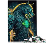 1000 Piece Jigsaws for Adults Space marine wolves Jigsaw Puzzle - Challenging Game 26x38cm Educational Game for Birthday Chrismas