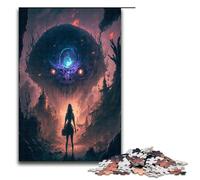 1000 Piece Jigsaws for Adults Space Monster Jigsaw Puzzle Challenging Game A Work of Art Suitable for And Teenager 14 And Up 1000 PCS(75x50cm)