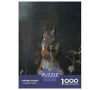 1000 Piece Jigsaws for Adults Squirrel Hiding in The Woods Puzzles for Adults Family Games Perfect Decoration Challenging To Complete 70x50cm/1000pcs