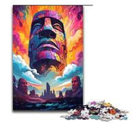 1000 Piece Jigsaws for Adults Stonehenge of Easter Island by SplattersLots of Thick Puzzle Challenging Game A Work of Art Suitable for And Teenager 14 And Up 1000 PCS