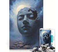 1000 Piece Jigsaws for Adults The Broken Soul Brain Teaser Game Fun at Home Activities Artists' Collection Fine Arts 50x75cm