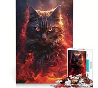 1000 Piece Jigsaws for Adults The Mighty Hellcat Brain Teaser Game Fun at Home Activities Artists' Collection Fine Arts 38x52cm
