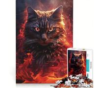1000 Piece Jigsaws for Adults The Mighty Hellcat Brain Teaser Game Fun at Home Activities Artists' Collection Fine Arts 50x75cm