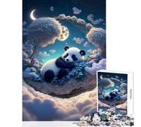 1000 Piece Jigsaws for Adults The Mystic Panda Puzzles for Teenagers Pattern Assembly Educational Challenge Toy Intellectual Game (50x75cm)