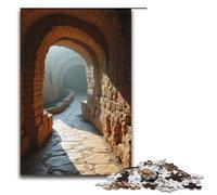 1000 Piece Jigsaws for Adults The Winding Corridor Jigsaw Puzzle - Challenging Game A Work of Art Suitable for And Teenager 14 And Up 1000 PCS(38x26cm)