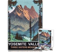 1000 Piece Jigsaws for Adults Three Sisters Mountain Toy Intellectual Game Analysis And Logic Gift For Birthdays Size 38x52cm