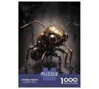 1000 Piece Jigsaws for Adults Unicorn Dragon Owl Hybrid Puzzles for Adults Relax Games Difficult Challenge Birthday Present, Gifts, 38x26cm/1000pcs