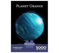 1000 Piece Jigsaws for Adults Uranus The Blue Planet Jigsaw for Adults Relaxing Games But Fun And Humorous Great Gift for Gaming 38x26cm/1000pcs