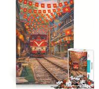 1000 Piece Jigsaws for Adults Vietnam Poster | 38x52cm Impossible game Improving love between couples for is ideal as a gift