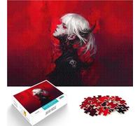 1000 Piece Jigsaws for Adults White-Haired Demon Girl Learning Educational Toys Family Games deal as gifts for the whole family 50x70cm