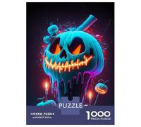 1000 Piece Jigsaws for Adults White Slime Pumpkin Jigsaw for Adults Toy Wall Decor Presents for Women Challenging To Complete 52x38cm/1000pcs