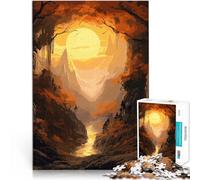 1000 Piece Jigsaws for Adults Wilderness Landscapes Anspruchsvoll, aber lustig und humorvoll Geburtstagsgeschenk38x26cm