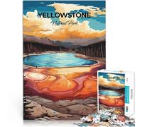 1000 Piece Jigsaws for Adults Yellowstone National Park Schwierig und herausfordernd Geschenke für Freunde und Familie52x38cm