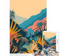 1000 Piece Jigsaws for Adults Zen Forest Minimalist Art Adult Jigsaw Puzzles Difficult Hard Every Piece Is Unique - Beautiful Design Game (38x26cm)