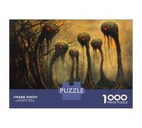 1000 Piece Jigsaws for Teenagers Alien Forest Creatures Puzzle for Adults Hands-on Game Difficult Challenge Educational Challenge 52x38cm/1000pcs