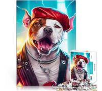 1000 Piece Jigsaws for teenagers American Bulldog Lernspielzeug für die ganze Familie für Heimdekoration38x26cm