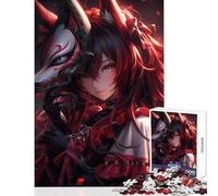 1000 Piece Jigsaws for Teenagers Anime Samurai Assassin Adult Jigsaw Puzzles Hand Speed Race Every Piece Is Unique - Christmas Birthday Gifts (38x52cm)