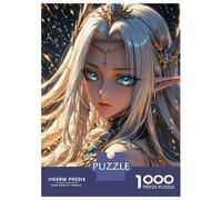 1000 Piece Jigsaws for Teenagers Beautiful Elf Queen Adult Jigsaw Hands-on Game Difficult Challenge Gifts for Friends And Family 52x38cm/1000pcs