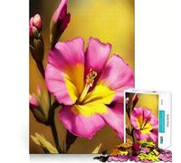 1000 Piece Jigsaws for Teenagers Big Beautiful Flower Exact Fit Game Thinking Skill Game Calm Fun Time Birthday Fun Play (50x75cm)