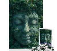 1000 Piece Jigsaws for Teenagers Buddha Statue Educational Toy Secret Santa Gifts Educational Game Artists' Collection, Fine Arts size 38x26cm