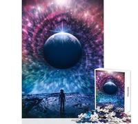 1000 Piece Jigsaws for Teenagers Celestial Wilderness Jigsaw for Teenagers Hand Speed Race Difficult And Challenge Challenging Game Toys (50x75cm)