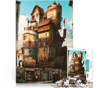 1000 Piece Jigsaws for teenagers City Walls Precision Cut 38x52cm for is ideal as a gift for the whole family for and 14 Years old