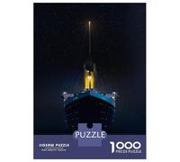 1000 Piece Jigsaws for Teenagers Cold Night on The Sea Adult Jigsaw Hands-on Game Difficult Challenge Gifts for Friends And Family 52x38cm/1000pcs